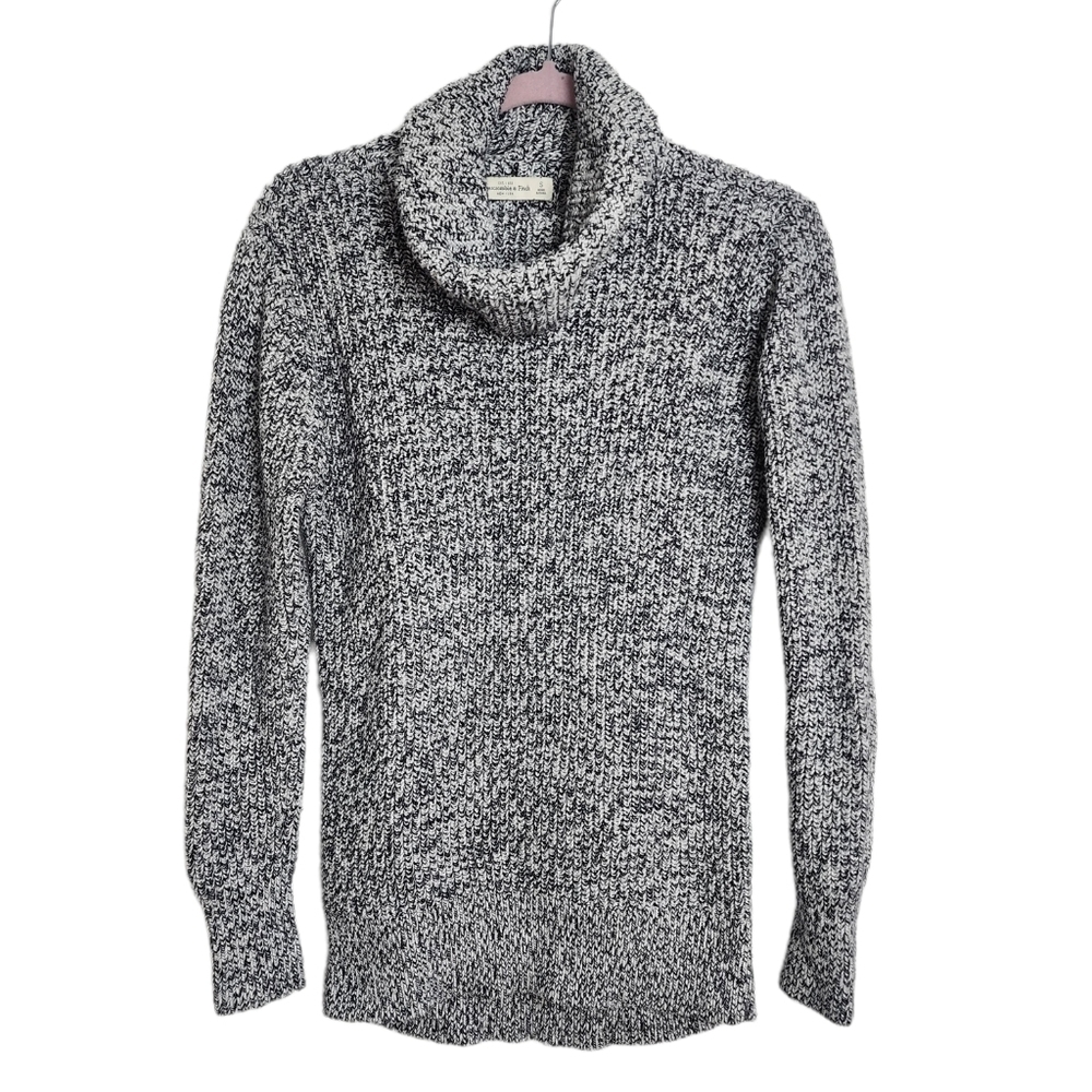 Abercrombie & Fitch Gray Turtleneck Longsleeve  Women's Sweater  Size S